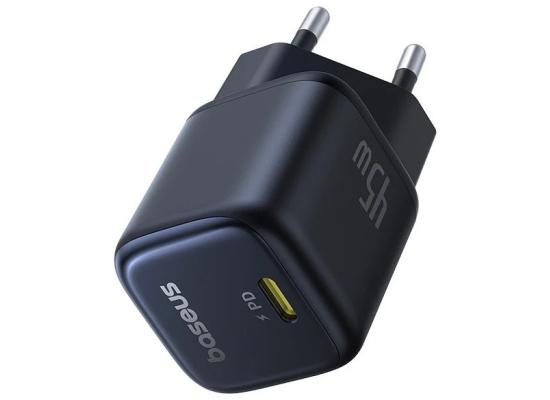 Baseus PicoGo GaN Fast Charger 1C 45W EU Cosmic USB-C Port PD3.0, PPS, QC3.0, FCP, SCP, AFC - Black